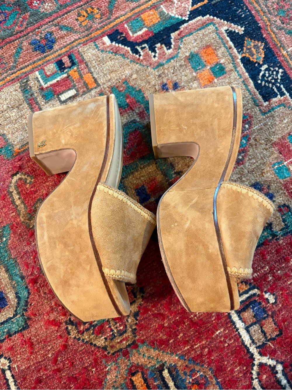 Veronica Beard Platform Sandals - Picture 3 of 4